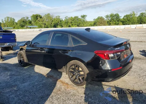 2022 Honda Civic Sport из США, поврежденный, VIN 2HGFE2F58NH513432